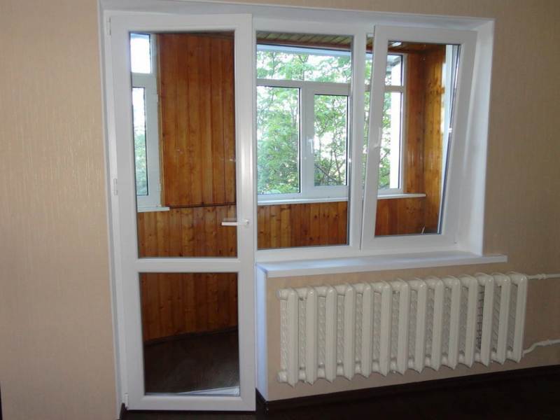 Пластиковый балконный блок VEKA Пластиковый балконный блок VEKA